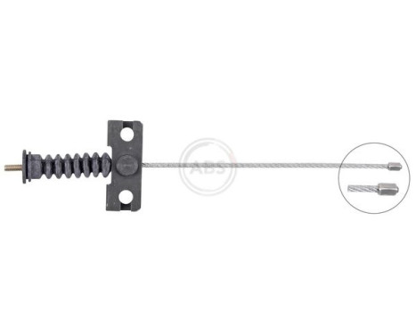Cable, parking brake K12591 ABS, Image 2