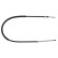 Cable, parking brake K12597 ABS, Thumbnail 2
