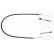 Cable, parking brake K12598 ABS