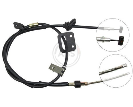 Cable, parking brake K12637 ABS, Image 2