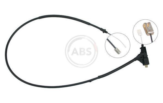 Cable, parking brake K12701 ABS, Image 2