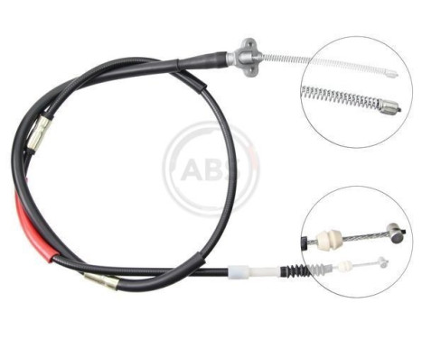 Cable, parking brake K12718 ABS, Image 3