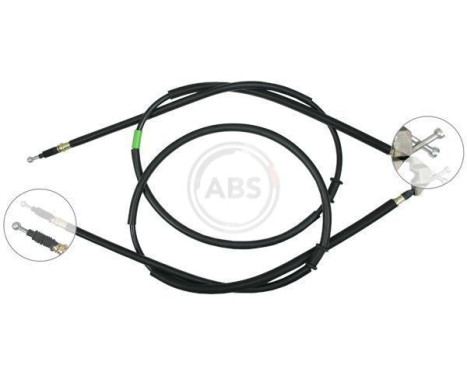 Cable, parking brake K12815 ABS, Image 2