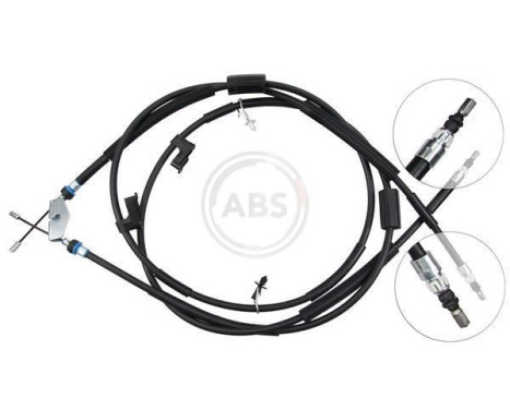 Cable, parking brake K12825 ABS, Image 2