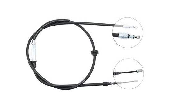 Cable, parking brake K12876 ABS, Image 2