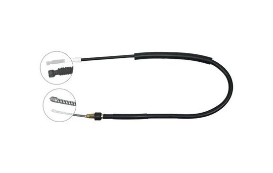 Cable, parking brake K12978 ABS, Image 2
