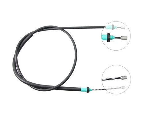 Cable, parking brake K13006 ABS, Image 2