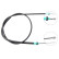 Cable, parking brake K13006 ABS, Thumbnail 2