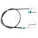 Cable, parking brake K13006 ABS, Thumbnail 3