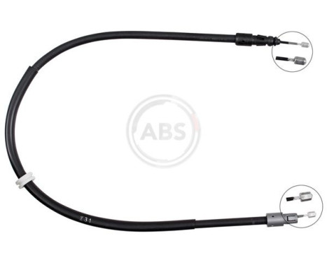 Cable, parking brake K13056 ABS, Image 3