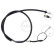 Cable, parking brake K13071 ABS, Thumbnail 2