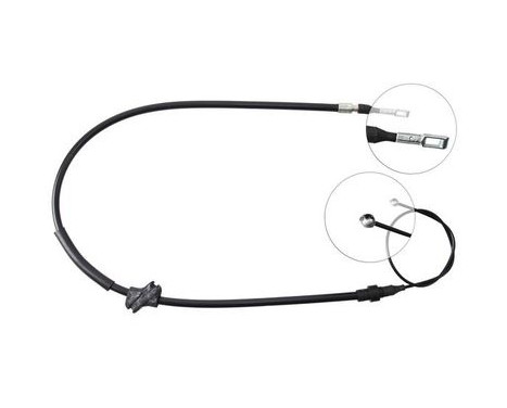 Cable, parking brake K13086 ABS, Image 2
