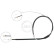 Cable, parking brake K13156 ABS, Thumbnail 3