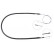 Cable, parking brake K13176 ABS, Thumbnail 2