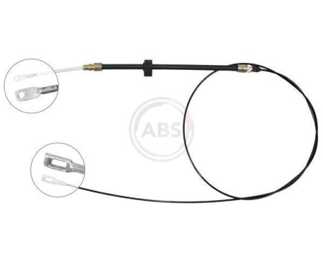 Cable, parking brake K13191 ABS, Image 3