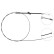 Cable, parking brake K13321 ABS, Thumbnail 2