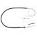 Cable, parking brake K13386 ABS, Thumbnail 2