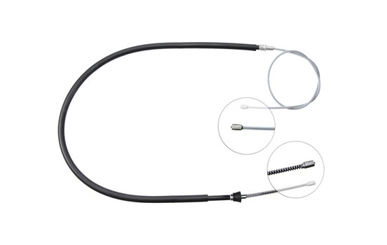Cable, parking brake K13386 ABS, Image 2
