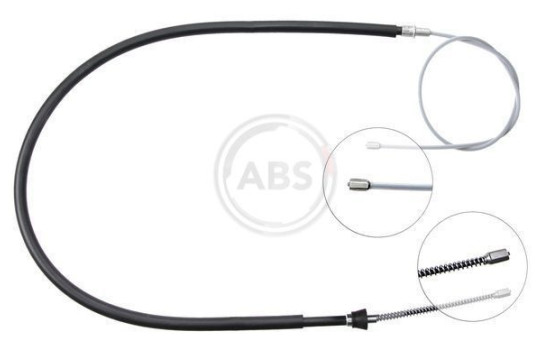 Cable, parking brake K13386 ABS, Image 3
