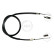 Cable, parking brake K13388 ABS, Thumbnail 3