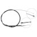 Cable, parking brake K13396 ABS, Thumbnail 2