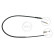 Cable, parking brake K13407 ABS, Thumbnail 2