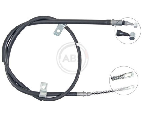 Cable, parking brake K13428 ABS, Image 3