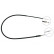 Cable, parking brake K13448 ABS, Thumbnail 2