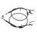 Cable, parking brake K13475 ABS, Thumbnail 2