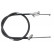 Cable, parking brake K13527 ABS, Thumbnail 2