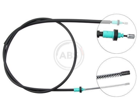 Cable, parking brake K13586 ABS, Image 2