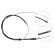 Cable, parking brake K13596 ABS