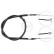 Cable, parking brake K13617 ABS, Thumbnail 3