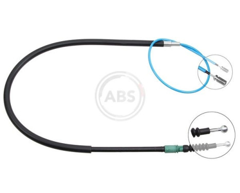 Cable, parking brake K13626 ABS, Image 2