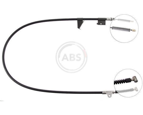 Cable, parking brake K13687 ABS, Image 2