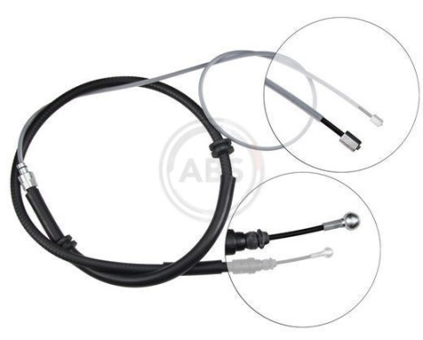 Cable, parking brake K13716 ABS, Image 3