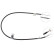 Cable, parking brake K13738 ABS, Thumbnail 2