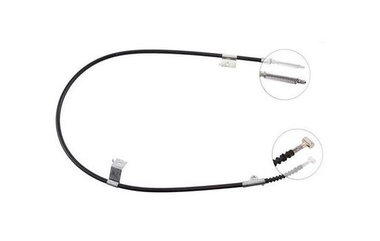 Cable, parking brake K13738 ABS, Image 2