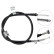 Cable, parking brake K13748 ABS