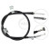 Cable, parking brake K13748 ABS, Thumbnail 2