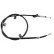 Cable, parking brake K13777 ABS, Thumbnail 2