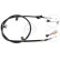 Cable, parking brake K13777 ABS, Thumbnail 3