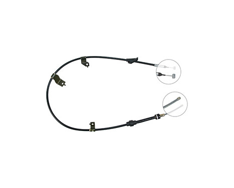 Cable, parking brake K13807 ABS, Image 2