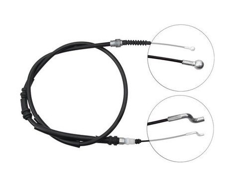 Cable, parking brake K13816 ABS, Image 2