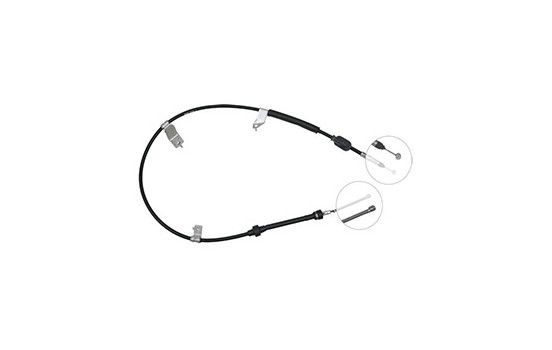 Cable, parking brake K13847 ABS, Image 2