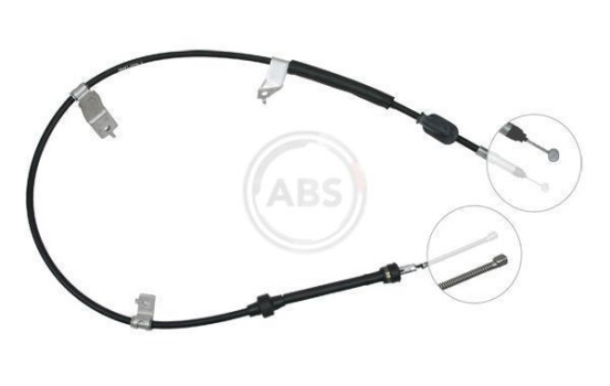 Cable, parking brake K13847 ABS, Image 3