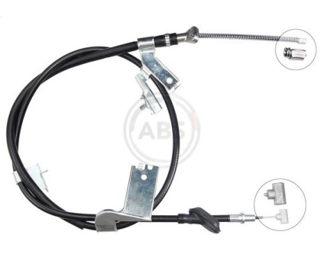 Cable, parking brake K13859 ABS, Image 2