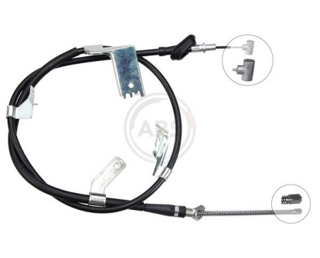 Cable, parking brake K13860 ABS, Image 2