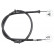 Cable, parking brake K13865 ABS