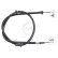 Cable, parking brake K13865 ABS, Thumbnail 2